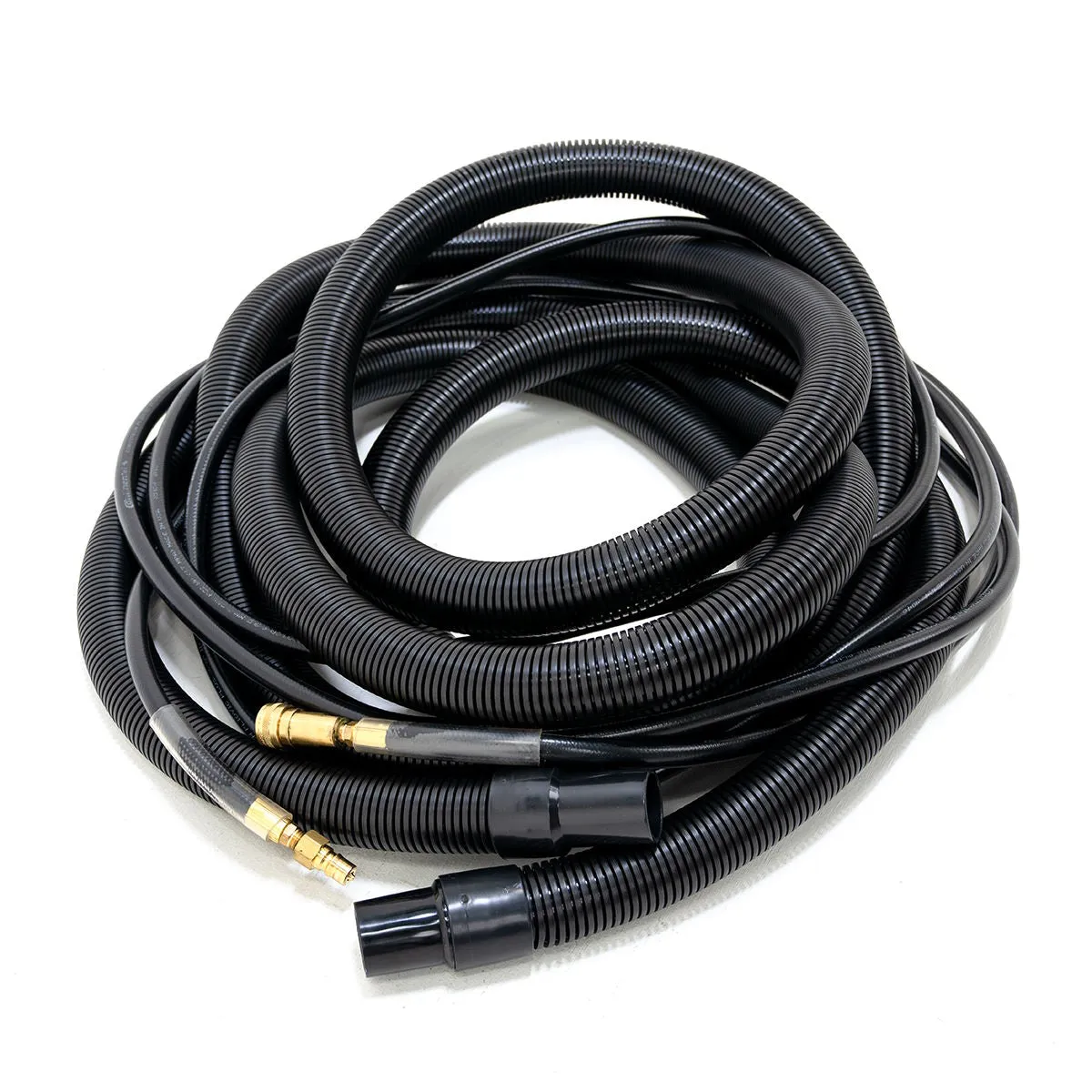 1.5" x 25' Vacuum Hose & Solution Line Set (250 PSI Max) for CleanFreak® Non-Heated & Low Pressure Carpet Extractors