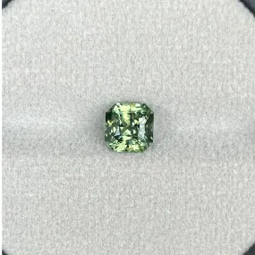 2.09 crt. Sapphire, Green Sapphire, Heated, Loose Sapphire, Radiant Shape, Sapphire, Natural Sapphire, Blue green sapphire, Teal Sapphire