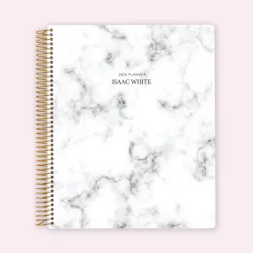 8.5x11 Teacher Planner - Gray Marble