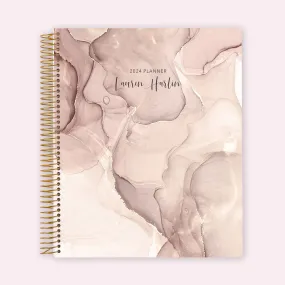 8.5x11 Teacher Planner - Neutral Abstract Ink