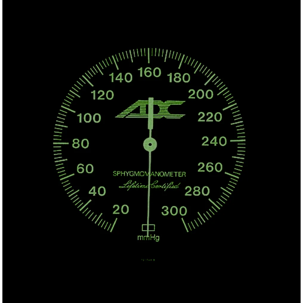 ADC Diagnostix 750W Wall Aneroid Sphyg, Adcuff, Small Adult