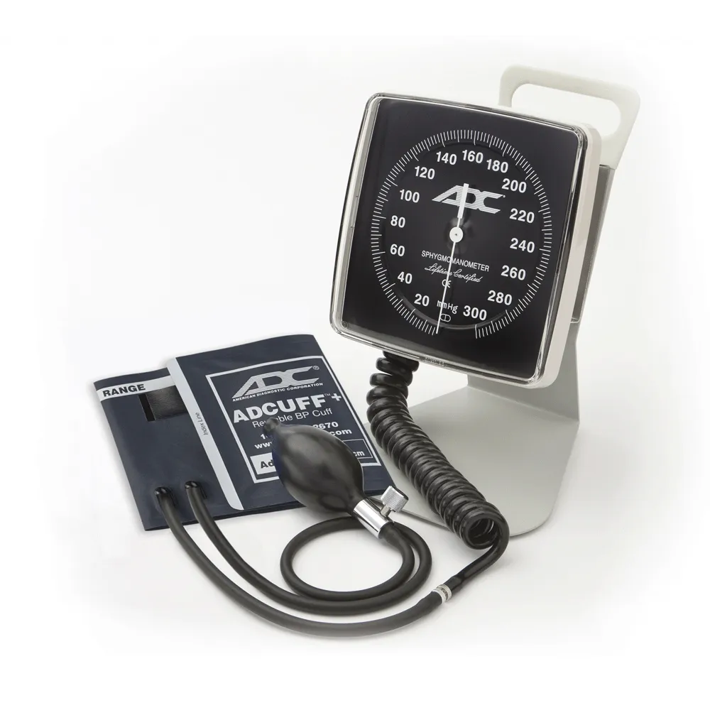 ADC Diagnostix 750W Wall Aneroid Sphyg, Adcuff, Small Adult