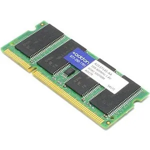 AddOn AA800D2S6/2G x1 Dell A2537141 Compatible 2GB DDR2-800MHz Unbuffered Dual Rank 1.8V 200-pin CL6 SODIMM A2537141-AA