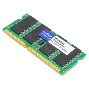 AddOn AAT160D3S/4G x1 4GB DDR3-1600MHz JEDEC Standard TAA Compliant Unbuffered Dual Rank 1.5V 204-pin CL11 SODIMM