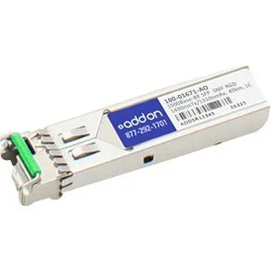 Addon Calix 100-01671 Compatible Taa Compliant 1000Base-Bx Sfp Transceiver (Smf, 1490Nmtx/1310Nmrx, 40Km, Lc, Rugged)