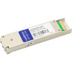 AddOn Fortinet FG-TRAN-XFP-LR Compatible TAA Compliant 10GBase-LR XFP Transceiver (SMF, 1310nm, 10km, LC, DOM) FG-TRAN-XFP-LR-AO