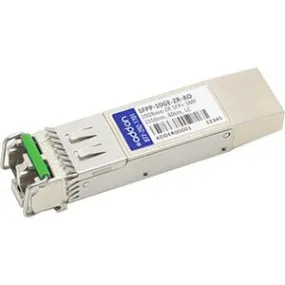 Addon Juniper Networks Sfpp-10Ge-Zr Compatible Taa Compliant 10Gbase-Zr Sfp  Transceiver (Smf, 1550Nm, 80Km, Lc, Dom)
