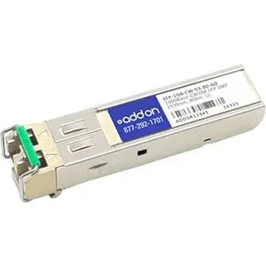 Addon Msa And Taa Compliant 1000Base-Cwdm Sfp Transceiver (Smf, 1530Nm, 80Km, Lc)