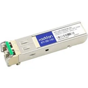 Addon Msa And Taa Compliant 1000Base-Dwdm 100Ghz Sfp Transceiver (Smf, 1546.92Nm, 80Km, Lc, Dom)
