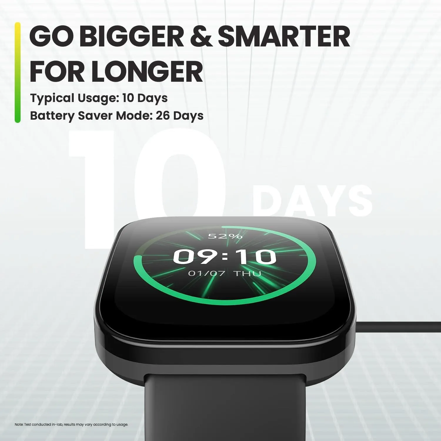 Amazfit Bip 5 Smart Watch with Ultra Large Screen, Bluetooth Calling and Alexa Built-in  (Refurbished)