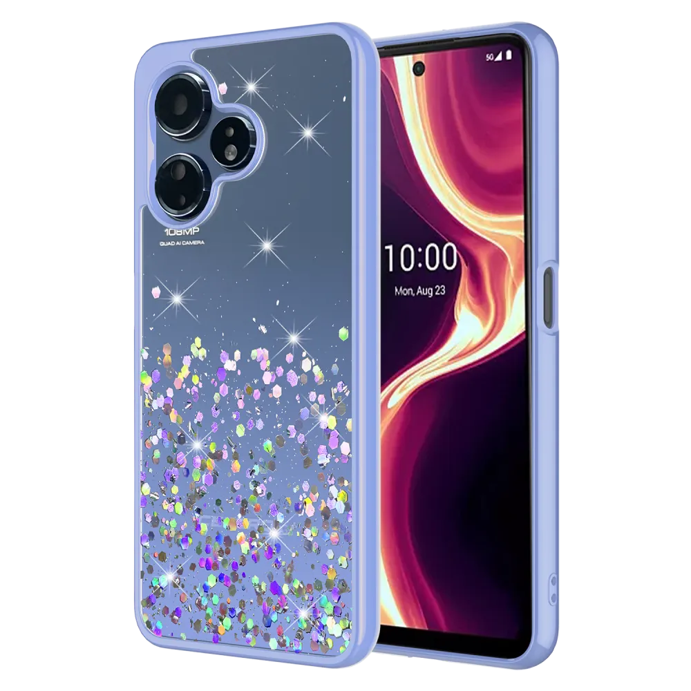 AMPD TPU / Acrylic Glitter Insert Case for Celero 3 Plus by AMPD