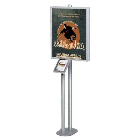 Apple® iPAD Floor Stand Snap Frame (for 22x28 Posters)