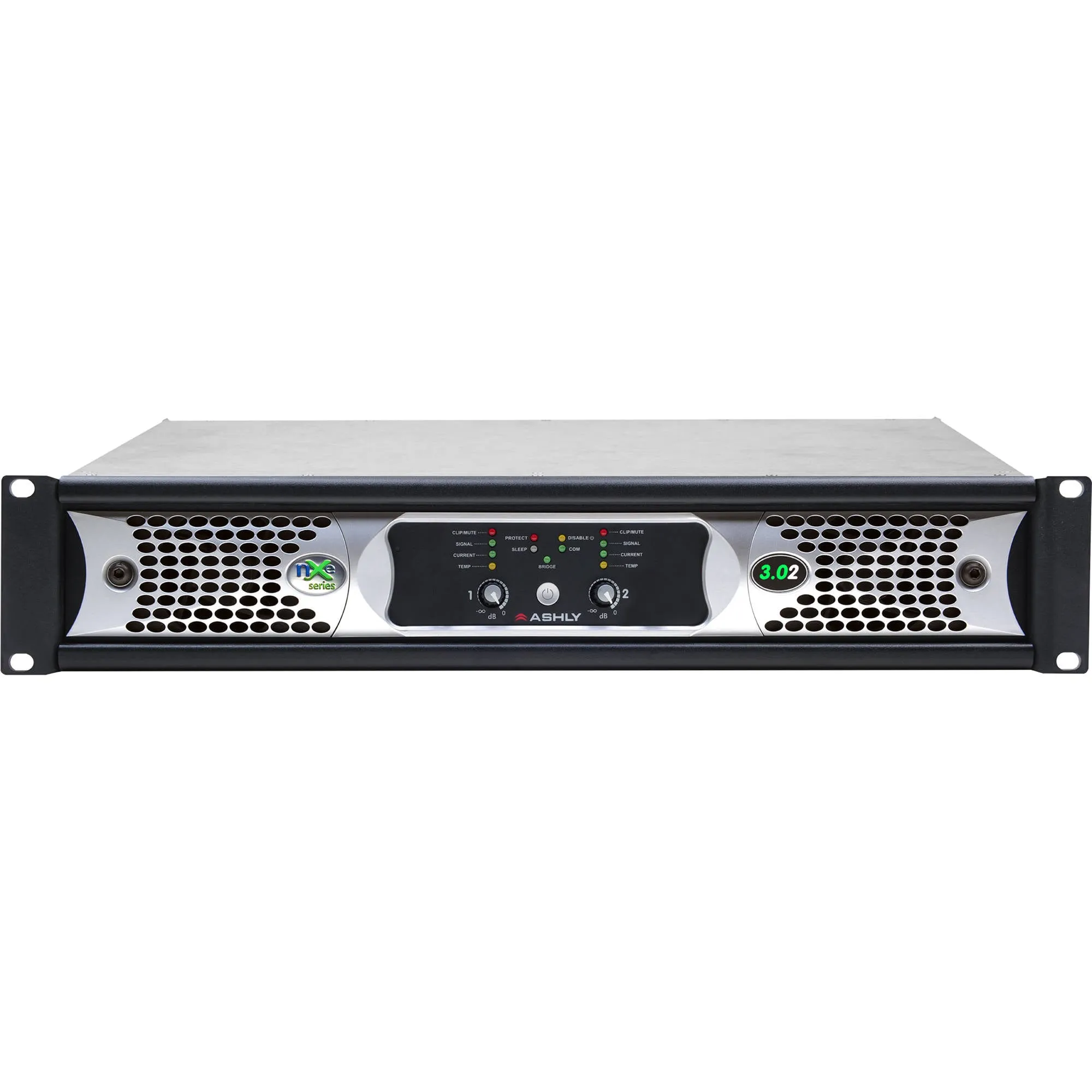 Ashly NXE3.02BD NXE Series 2-Channel Networkable Multi-Mode Power Amplifier with OPDAC4 & OPDante Cards