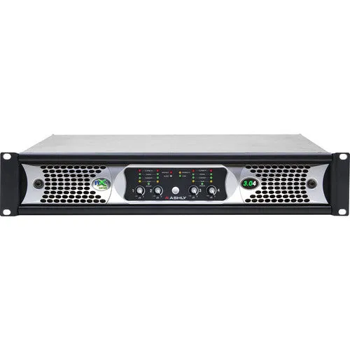 Ashly NXE3.04BD NXE Series 4-Channel Networkable Multi-Mode Power Amplifier with OPDAC4 & OPDante Cards