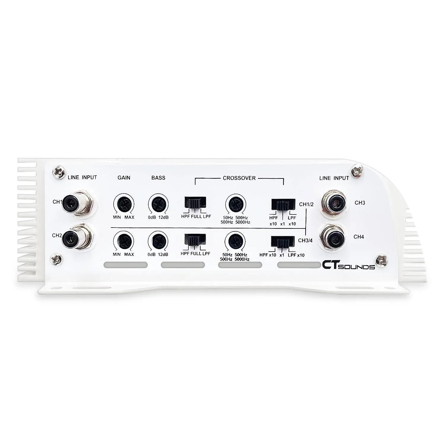 ATv2-60.4AB // 420 Watts RMS 4-Channel Car Audio Amplifier