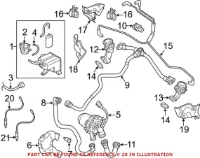 Audi Oxygen Sensor – Front Driver Side 4L0906262L