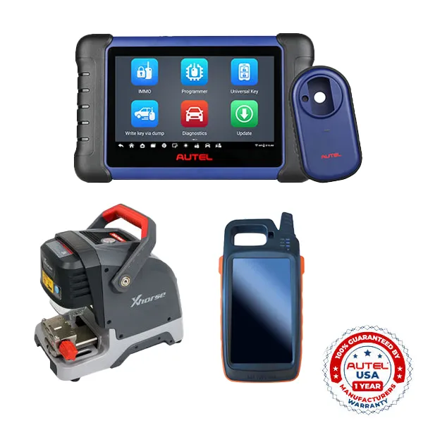 Autel IM508S   Xhorse Dolphin Portable Cutter   Key Tool MAX (Autel USA)