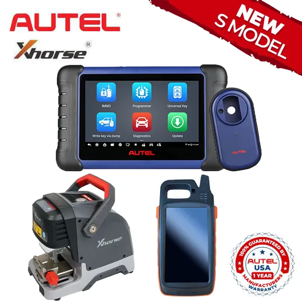 Autel IM508S   Xhorse Dolphin Portable Cutter   Key Tool MAX (Autel USA)