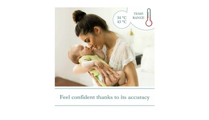 Avec Maman - Infrared Baby Contactless Ear Thermometer for Infants, Children and Adults - Ships Quick!