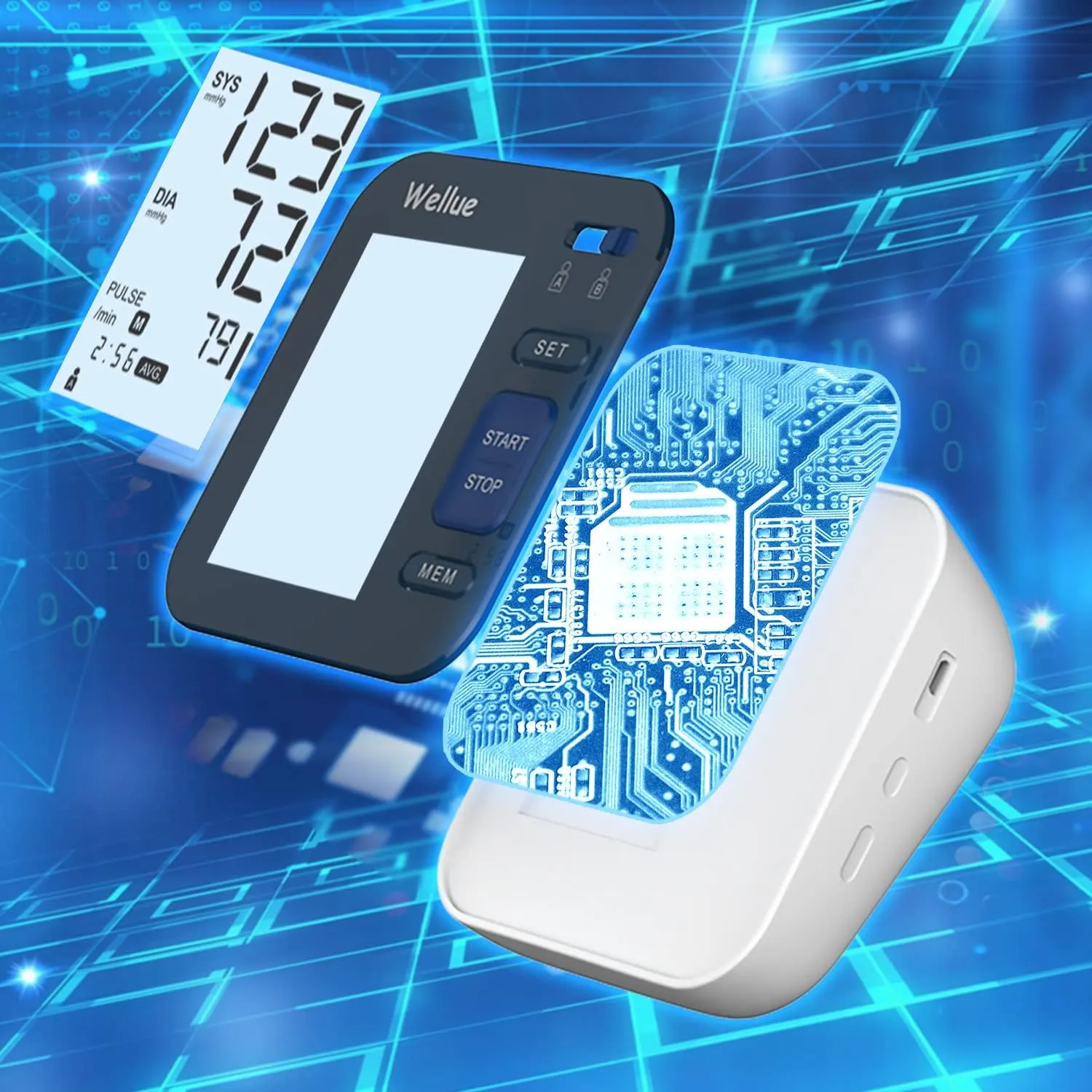 B02T  Bluetooth Blood Pressure Mointor