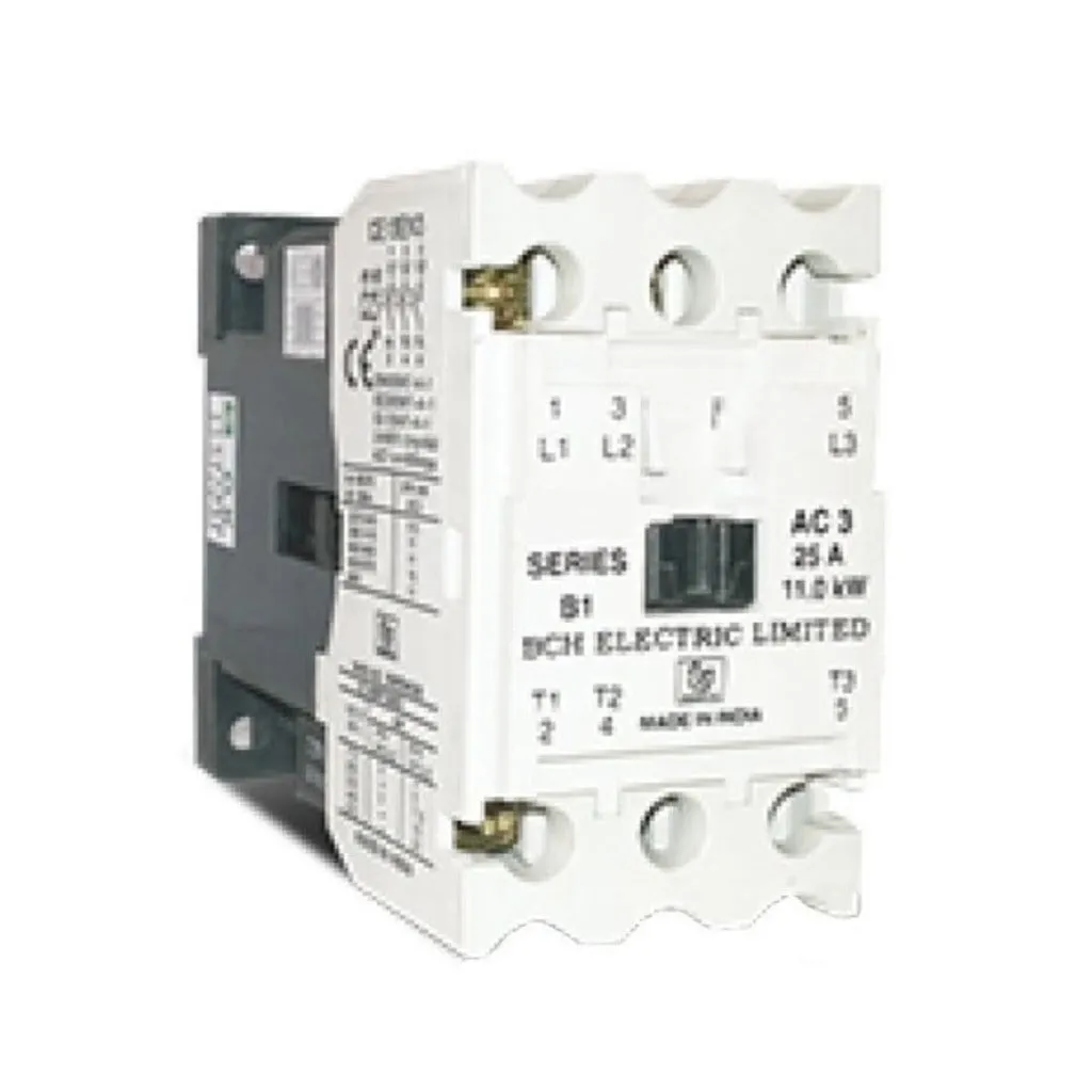 BCH Duros Freedom Series 3 Pole AC Control 1NO 1NC Contactor Size N