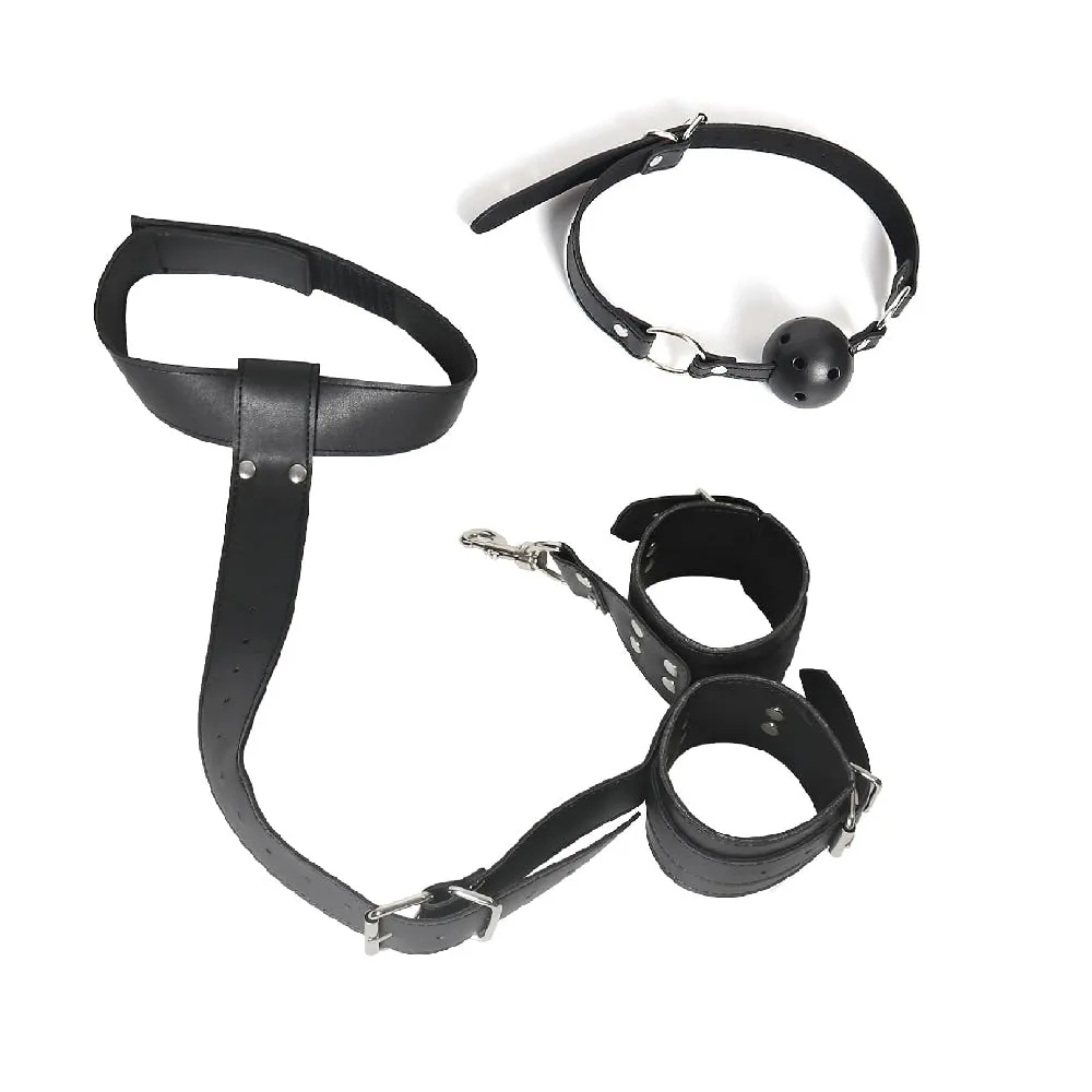 BDSM Anal Hook and Bondage Restraint Set