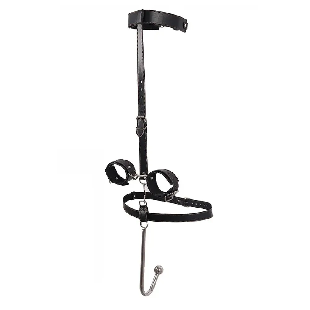 BDSM Anal Hook and Bondage Restraint Set