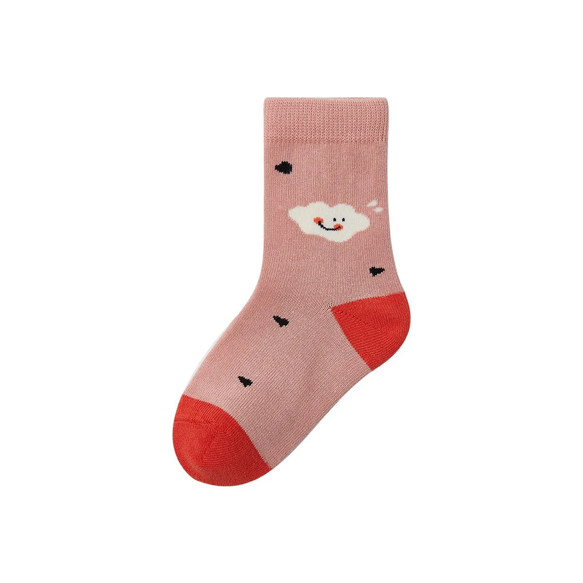 Beautiful Nature Thin Mesh Breathable Girl 5pcs Crew Socks Set