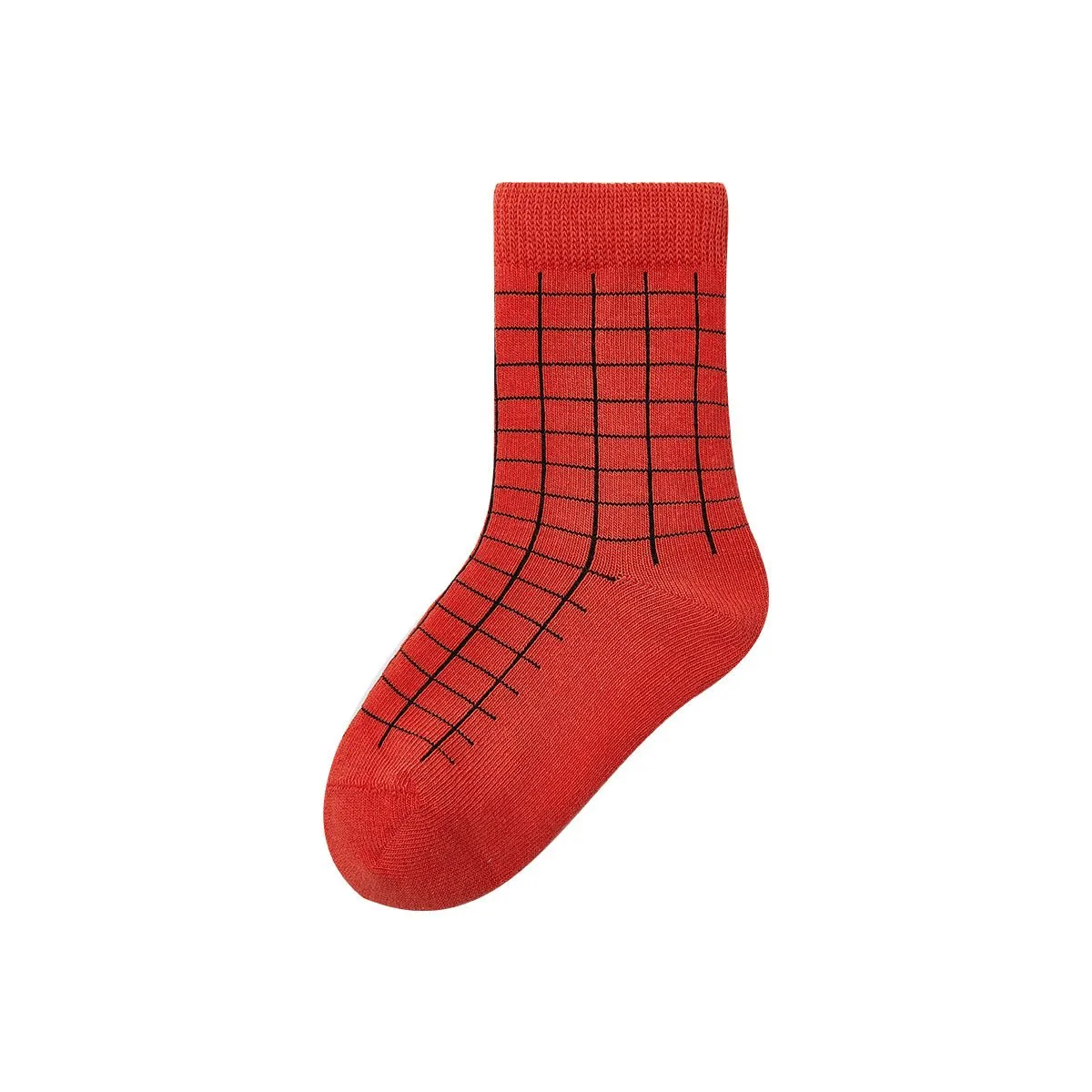 Beautiful Nature Thin Mesh Breathable Girl 5pcs Crew Socks Set