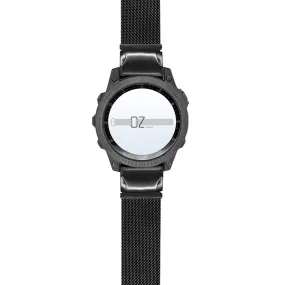 Black Milanese Loop Garmin Fenix 6X / 7X / 8 (51MM) Band