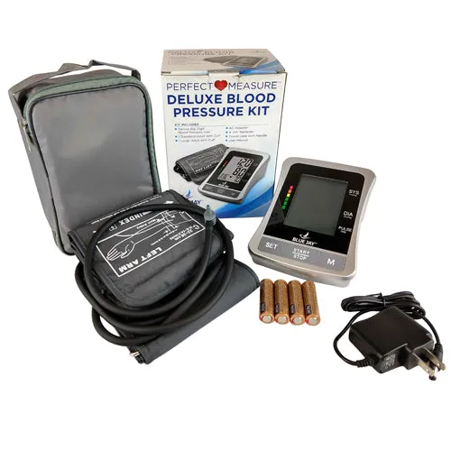 Blue Jay Deluxe Perfect Measure Blood Pressure Kit with 2 Cuffs