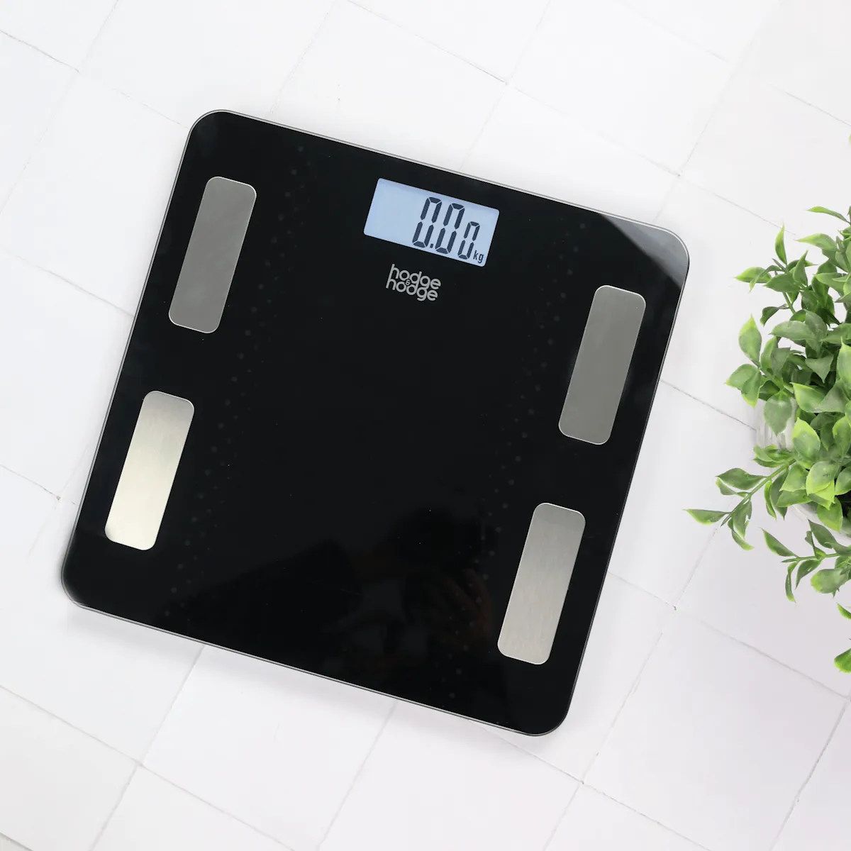 Bluetooth Smart Scale Body Weight Fat Water Muscle Bone Large LCD