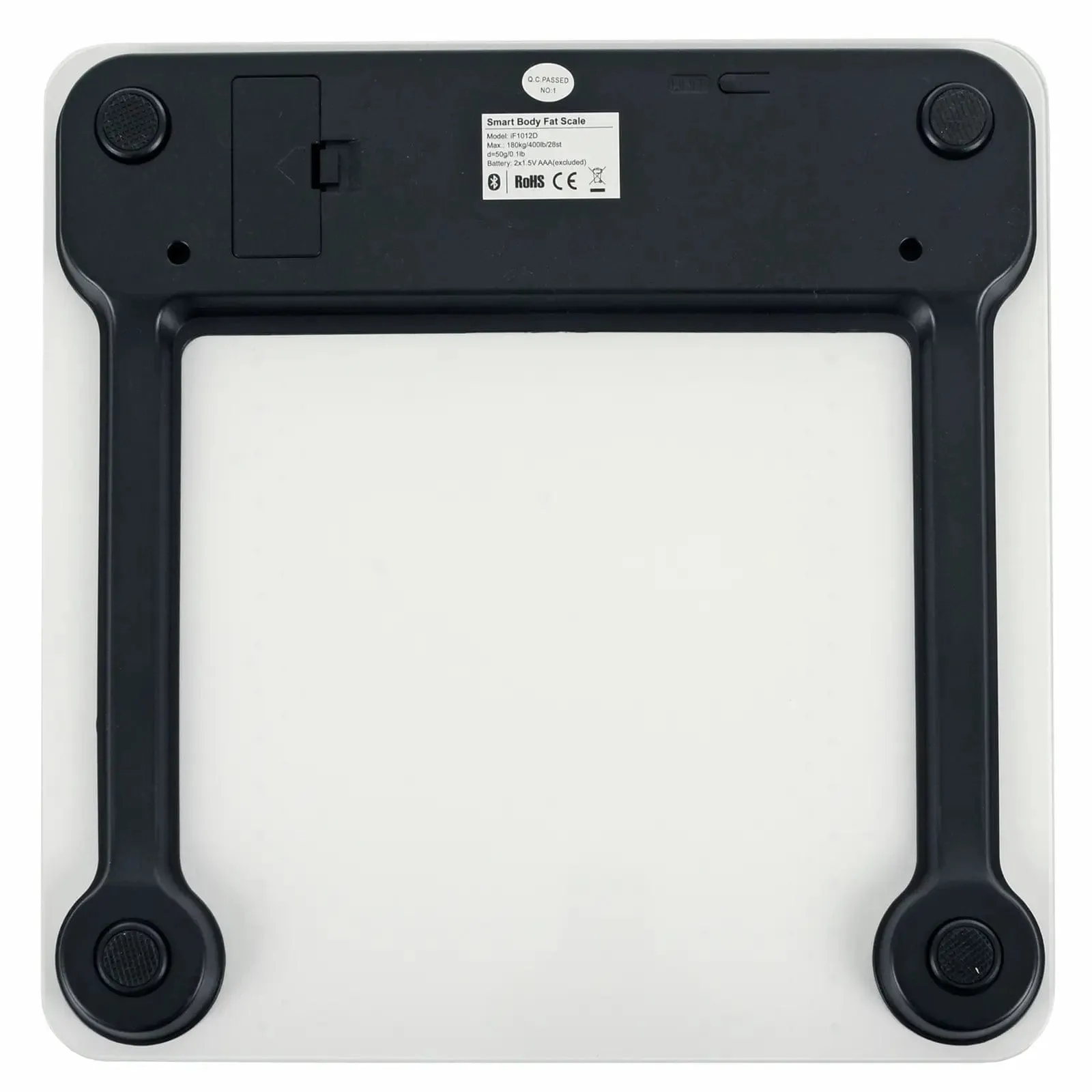 Bluetooth Smart Scale Body Weight Fat Water Muscle Bone Large LCD