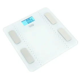 Bluetooth Smart Scale Body Weight Fat Water Muscle Bone Large LCD