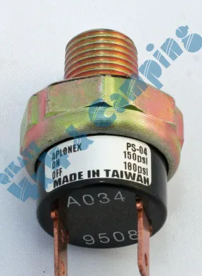 Boss Air 150-180PSI Pressure Switch