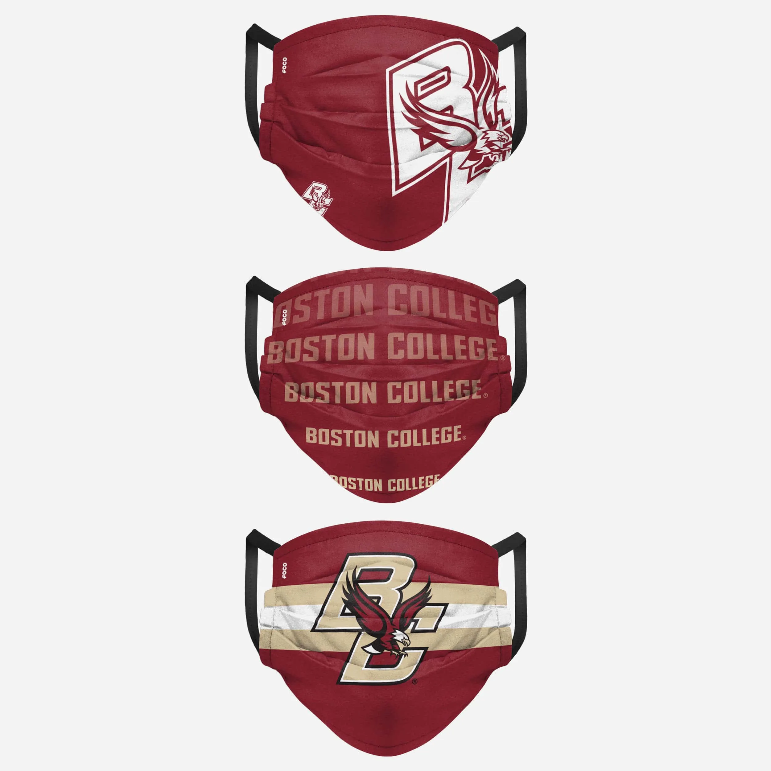 Boston College Eagles Matchday 3 Pack Face Cover