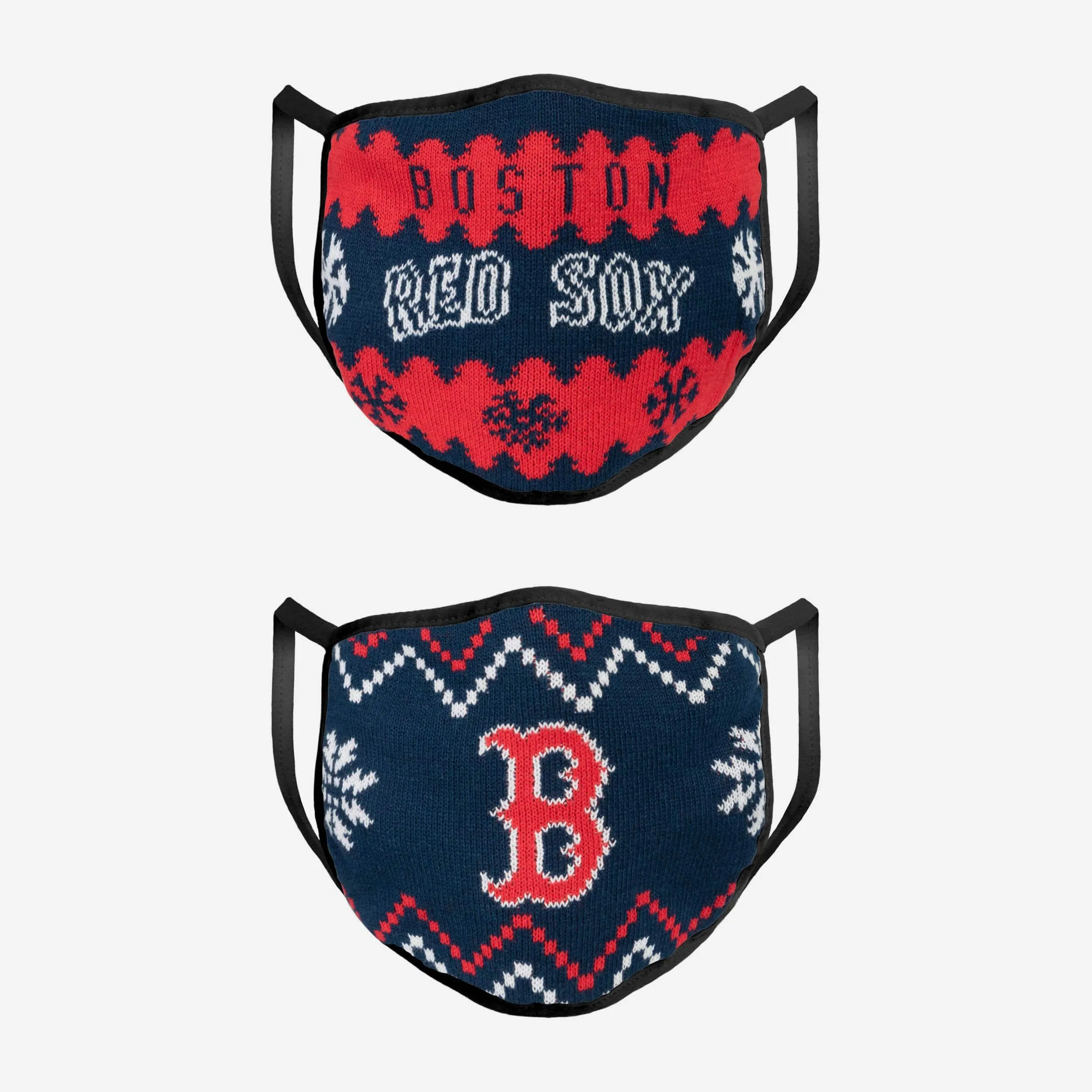 Boston Red Sox Knit 2 Pack Face Cover