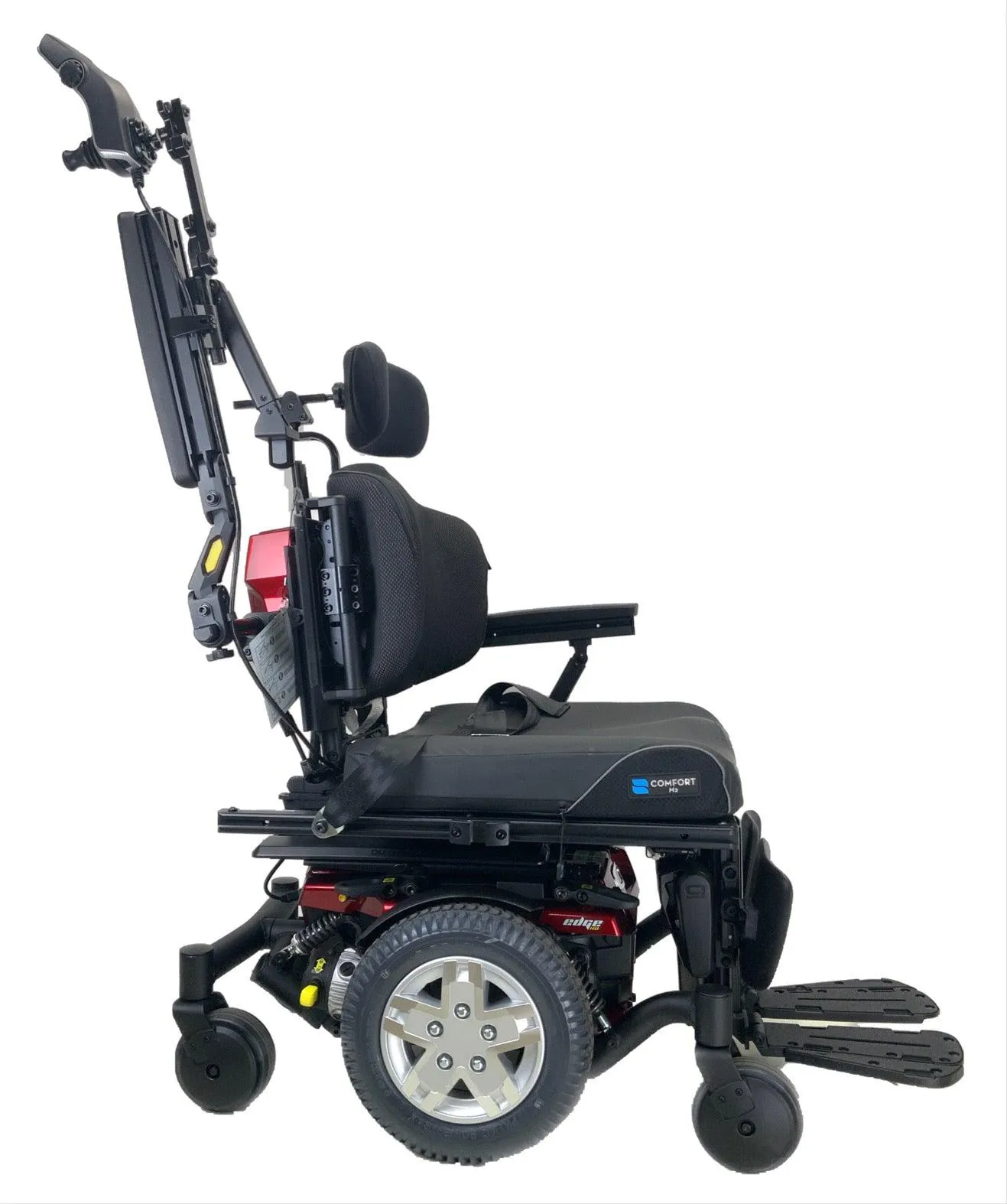 Brand New! 2020 Pride Mobility Quantum Edge HD Bariatric Heavy Duty Rehab Power Chair | 24 x 22 Seat |  Tilt, Recline, Power Legs