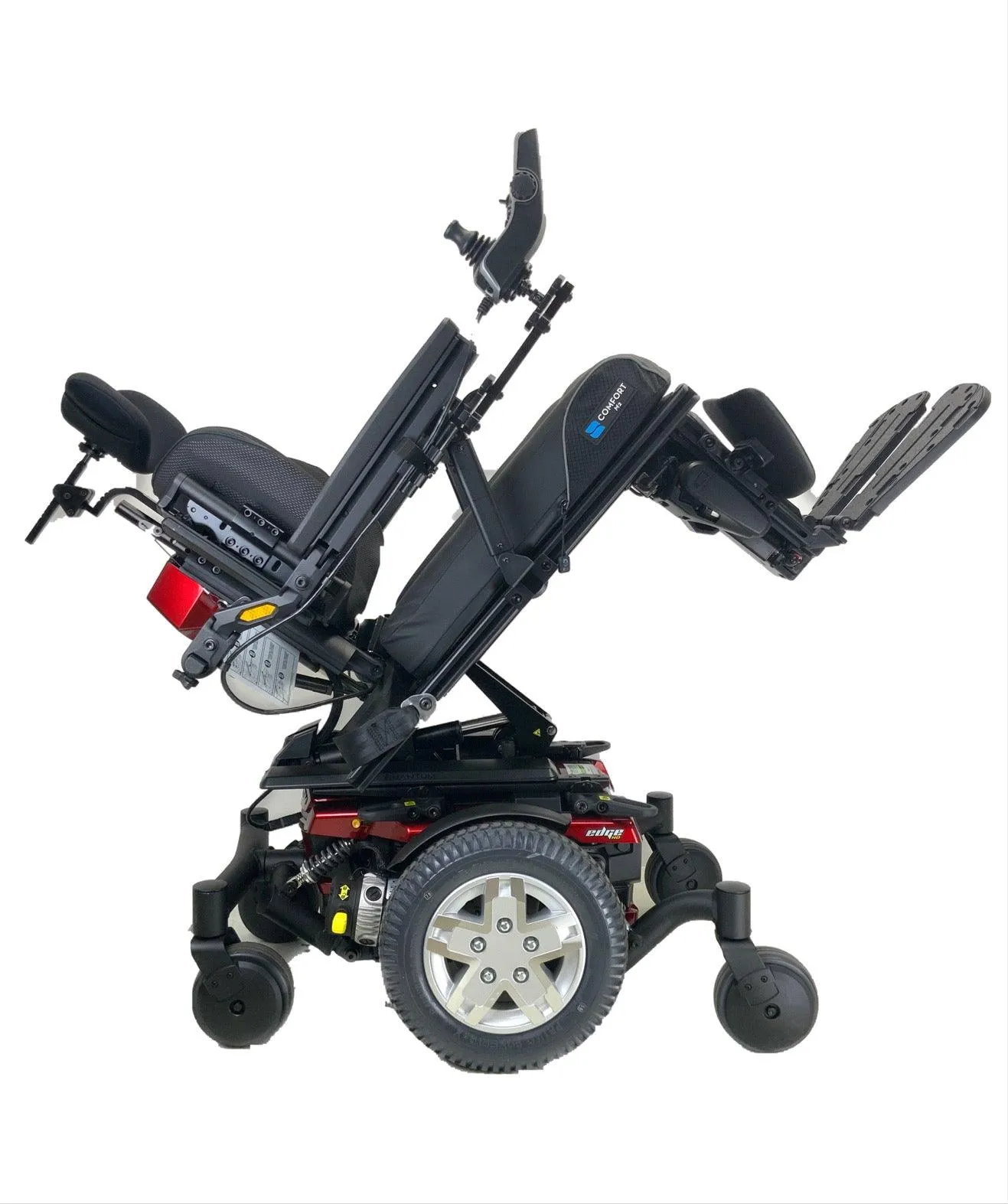 Brand New! 2020 Pride Mobility Quantum Edge HD Bariatric Heavy Duty Rehab Power Chair | 24 x 22 Seat |  Tilt, Recline, Power Legs