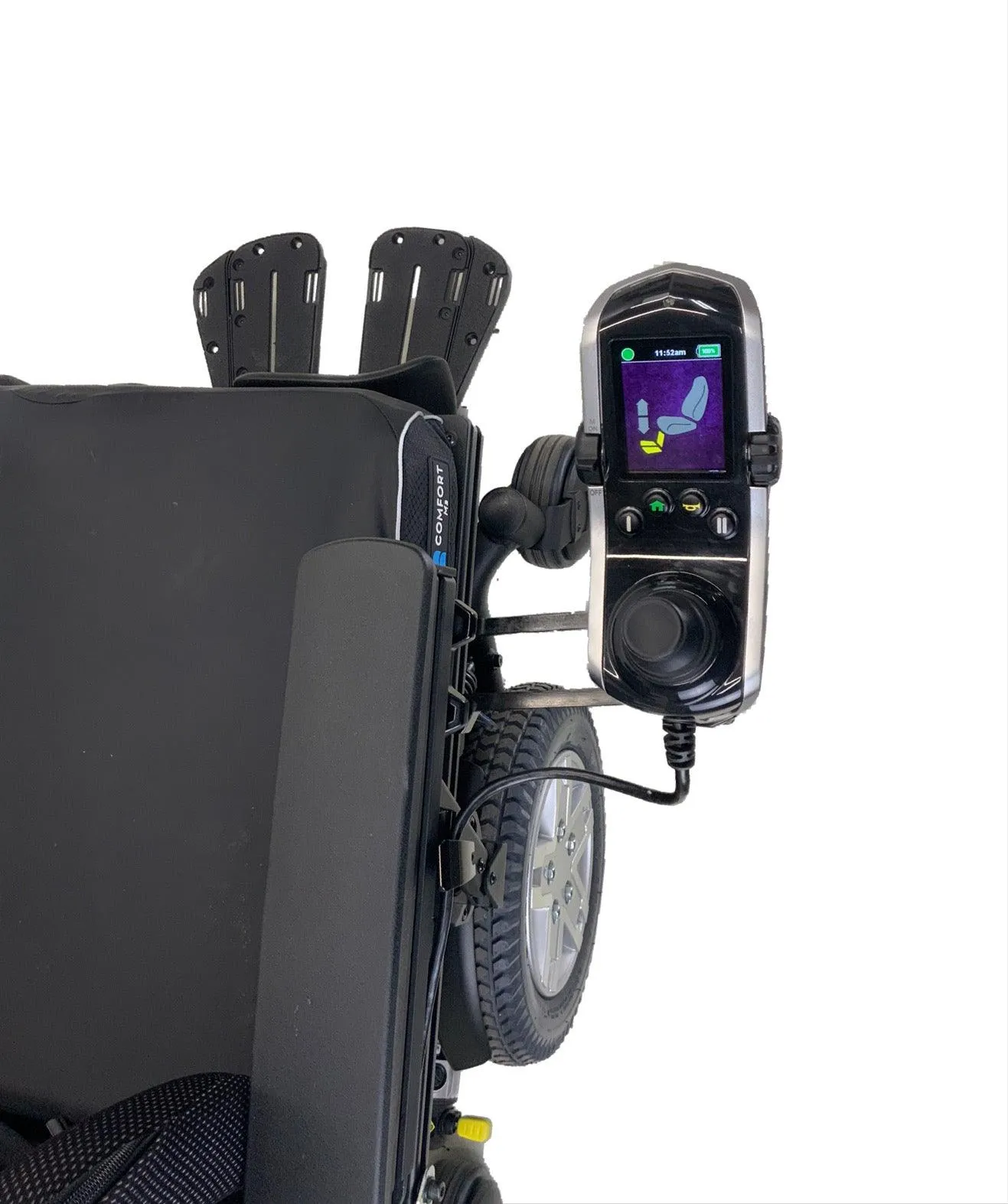 Brand New! 2020 Pride Mobility Quantum Edge HD Bariatric Heavy Duty Rehab Power Chair | 24 x 22 Seat |  Tilt, Recline, Power Legs