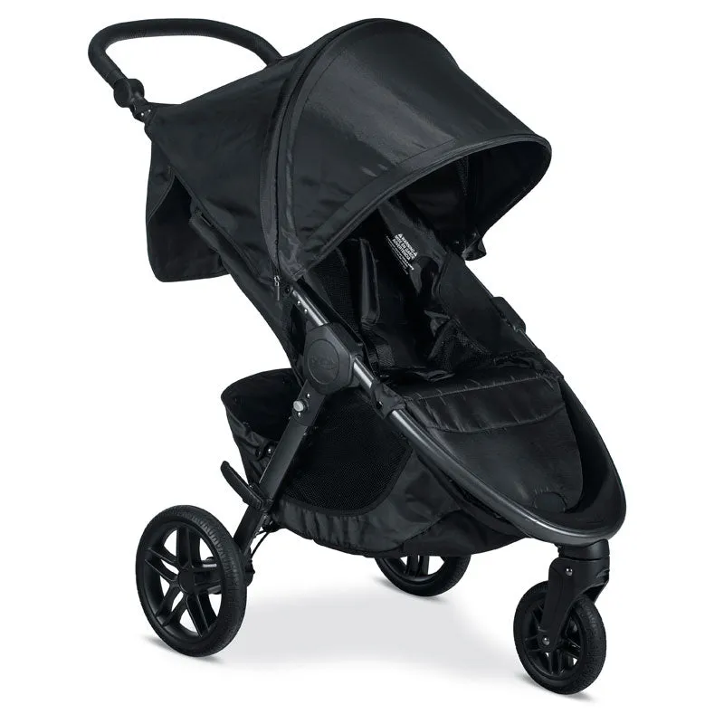 Britax B-Free Stroller (Cool Flow Grey)   B-Safe Gen2 Infant Car Seat with base (Eclipse Black) - Travel System