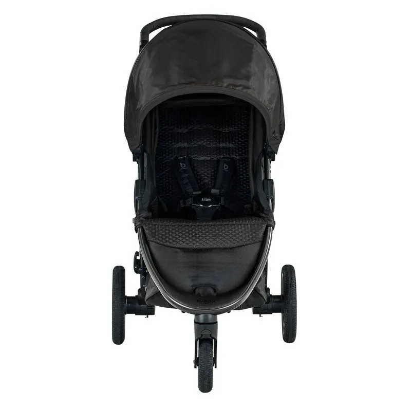Britax B-Free Stroller (Midnight)   B-Safe Gen2 Infant Car Seat with base (Eclipse Black) - Travel System