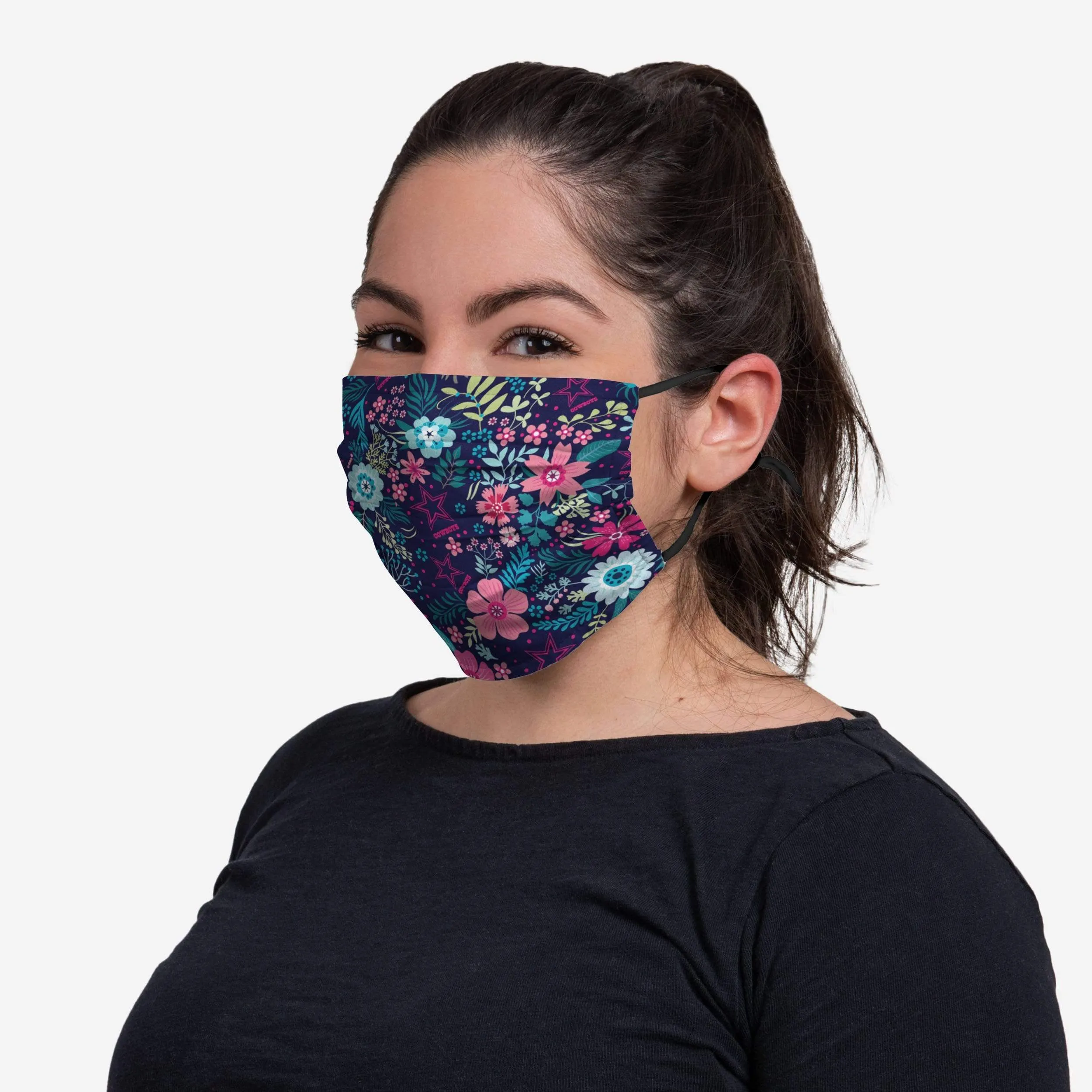Buffalo Bills Spring Flowers 3 Pack Face Cover