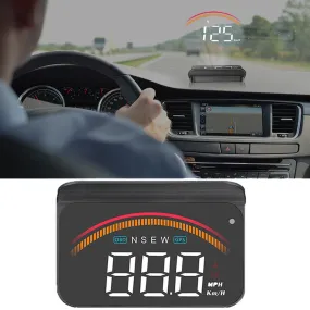 Car Hud Head-up Display Universal Obd Wireless Display HD Alarm