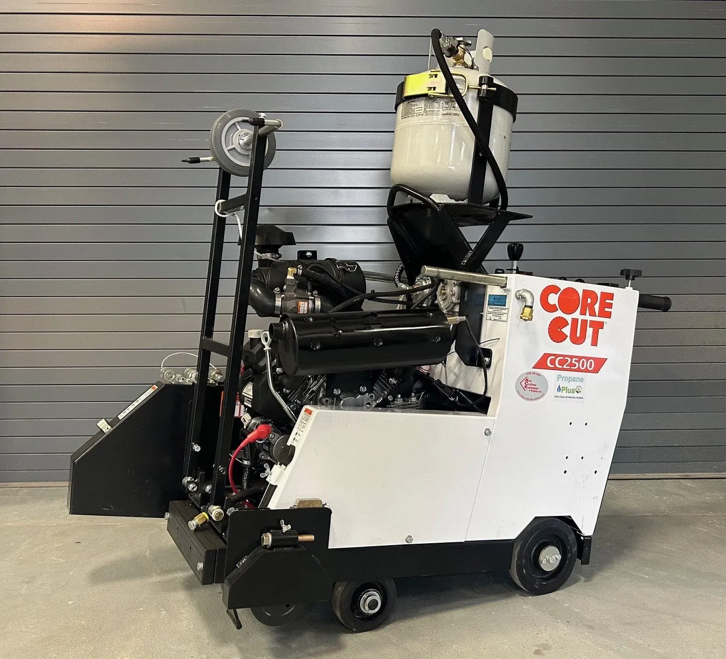 CC2500 Propane Core Cut Walk Behind Saw