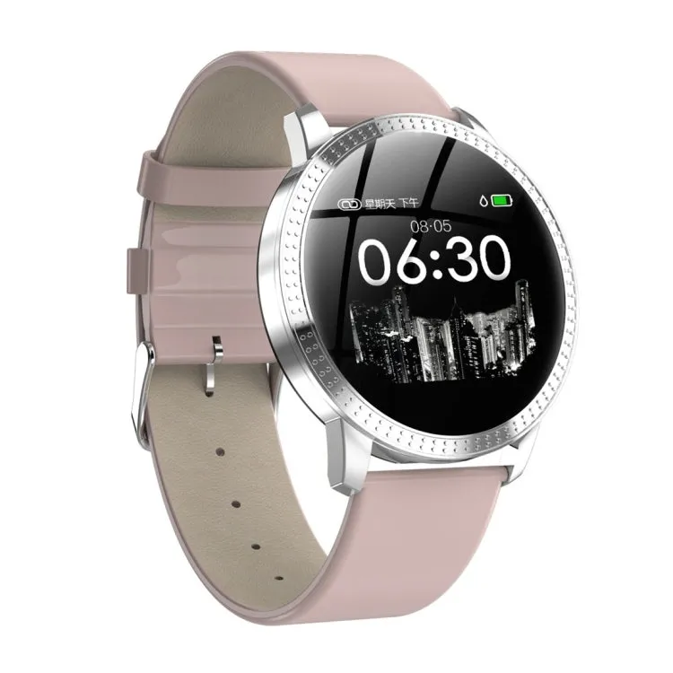 CF18 1.22-Inch Color Display Waterproof Bluetooth Smartwatch with Heart Rate & Blood Pressure Monitoring, Call & Sleep Alerts