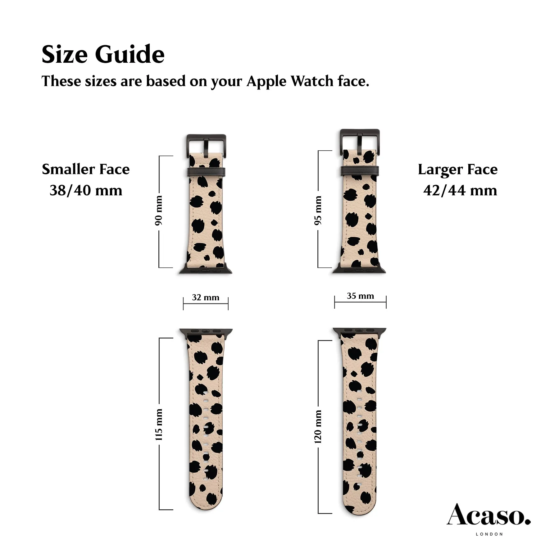 Cheetah Spots Apple Watch Strap
