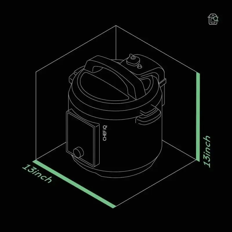 CHEF iQ Smart Built-in Scale Pressure Cooker