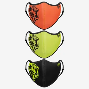 Chicago Bears Highlights Sport 3 Pack Face Cover