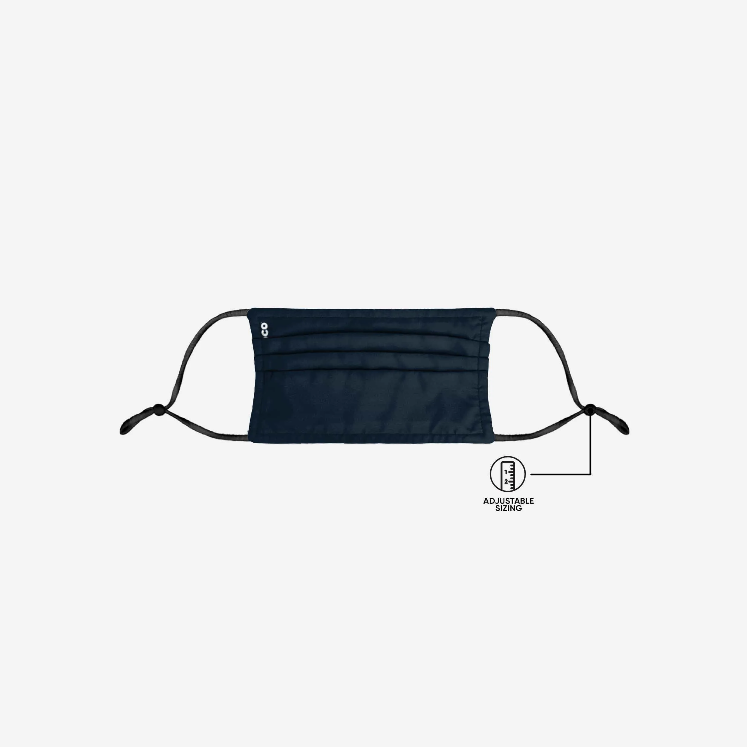 Chicago Bears Logo Rush Adjustable 2 Pack Face Cover